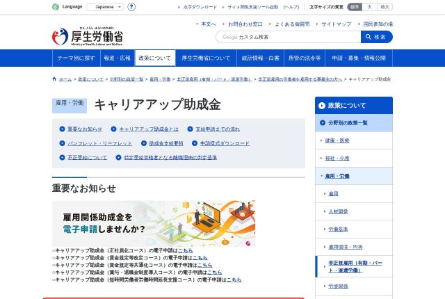 【最大80万円】「キャリアアップ助成金」は自社も使える？対象になる取組とコースを解説！ | 採用補助金