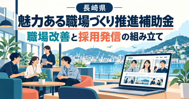 長崎県魅力ある職場づくり推進補助金｜職場改善と採用発信の組み立て